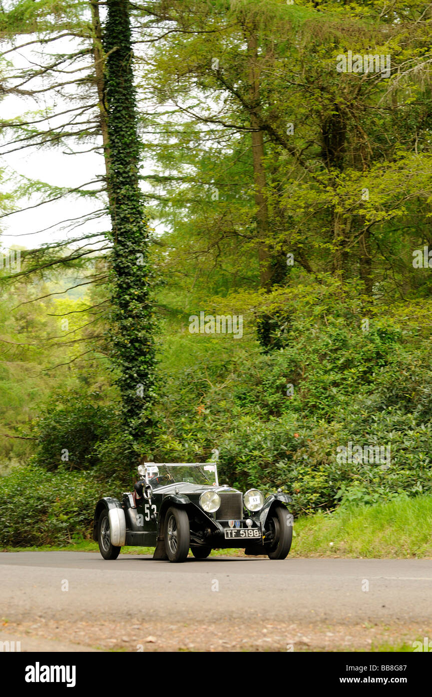 Invicta S Tipo 1931 4467cc Wiscombe Hill Climb 10 Maggio 2009 Foto Stock