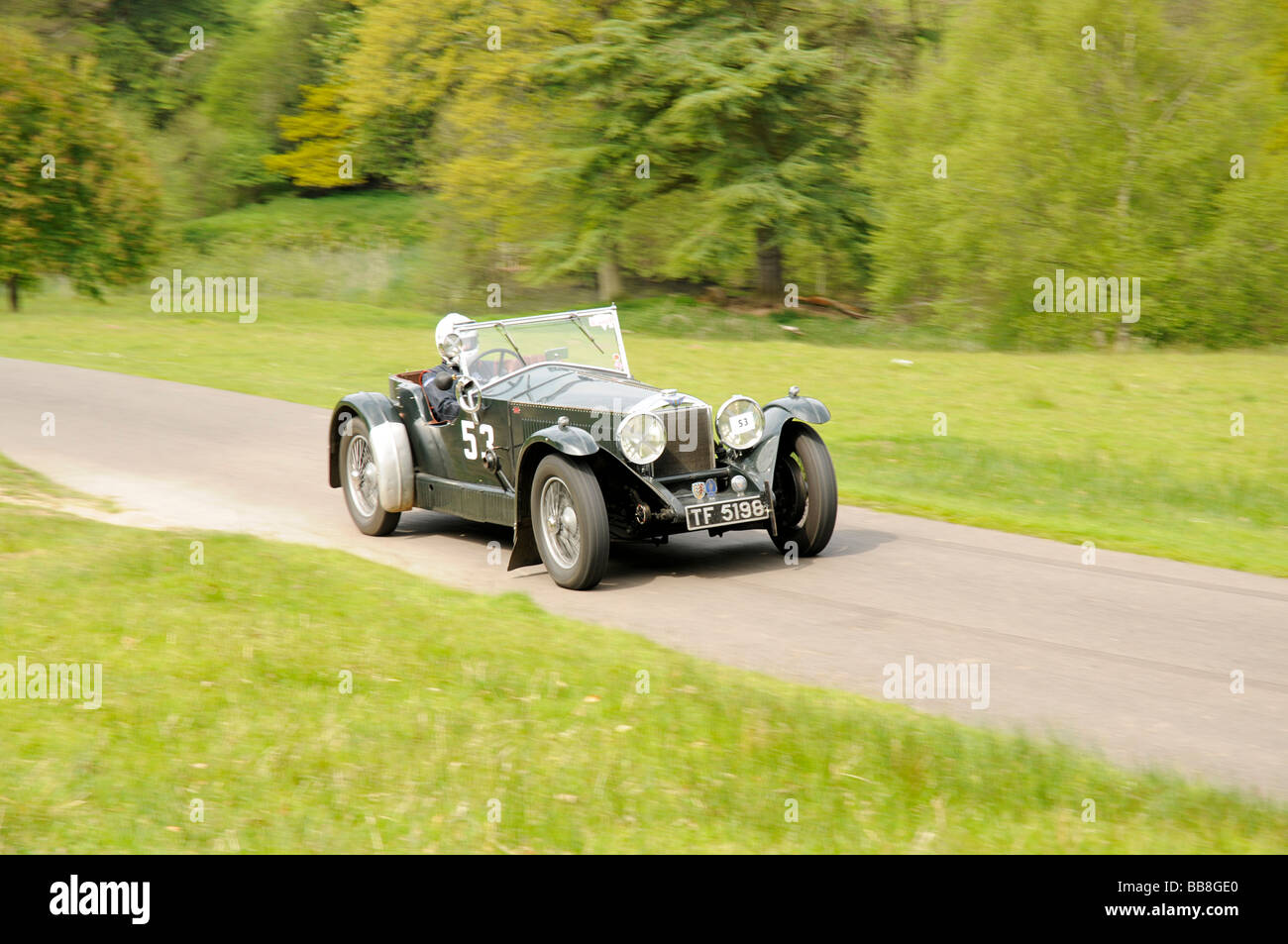 Invicta S Tipo 1931 4467cc Wiscombe Hill Climb 10 Maggio 2009 Foto Stock