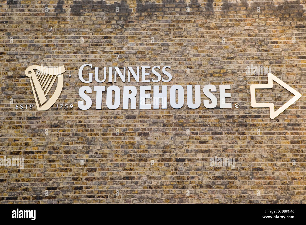 Guinness Storehouse, Dublino, Irlanda Foto Stock