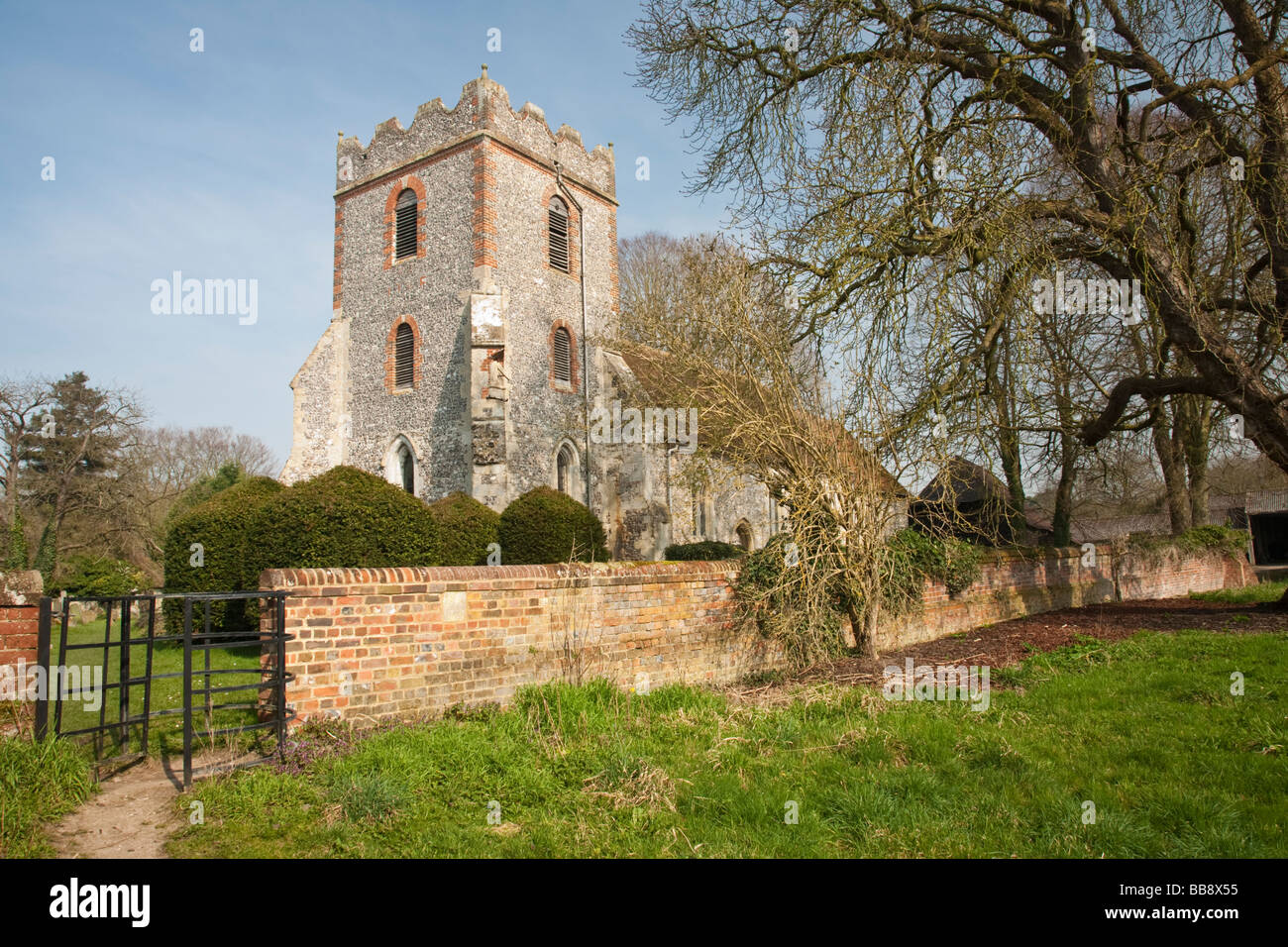 Chiesa di Santa Maria in Nord Stoke Oxfordshire Uk Foto Stock