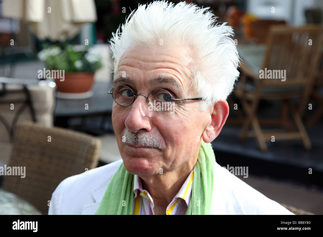 Sir Roy Strong Chelsea Flower Show Foto Stock