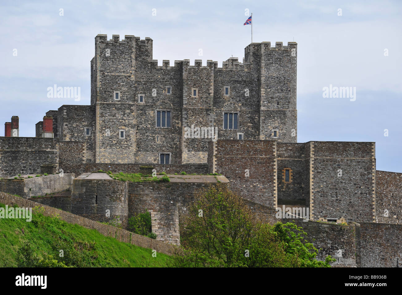 Kent dover castle Foto Stock