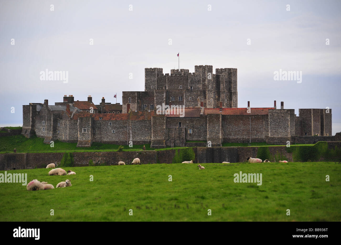 Kent dover castle Foto Stock