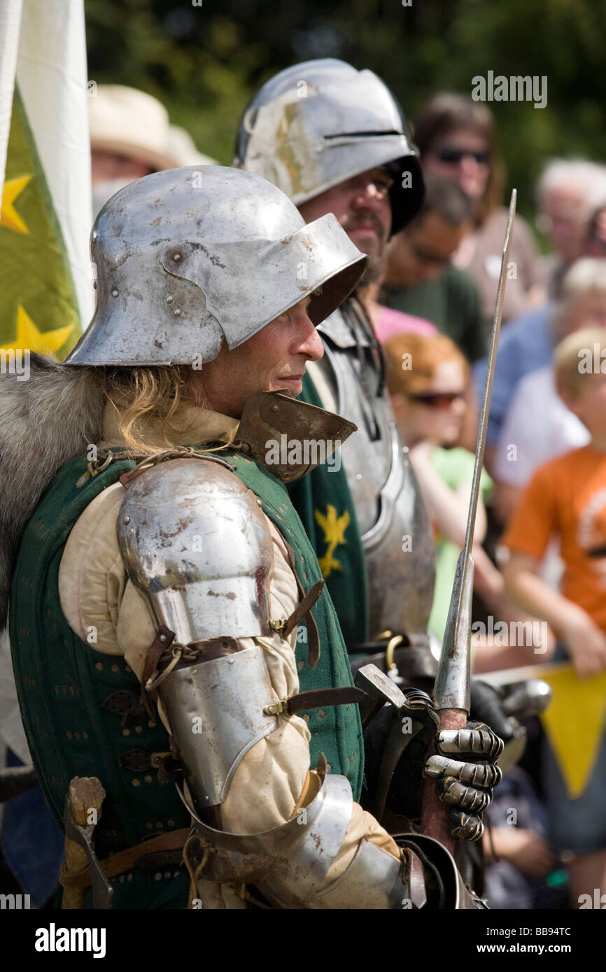 Tewkesbury Festival medievale Foto Stock