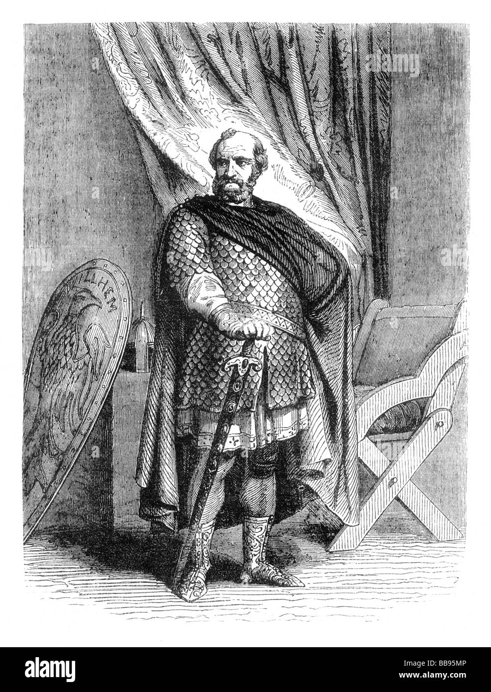 Guglielmo duca di Normandia circa 1066 AKA Guglielmo il Conquistatore Foto Stock