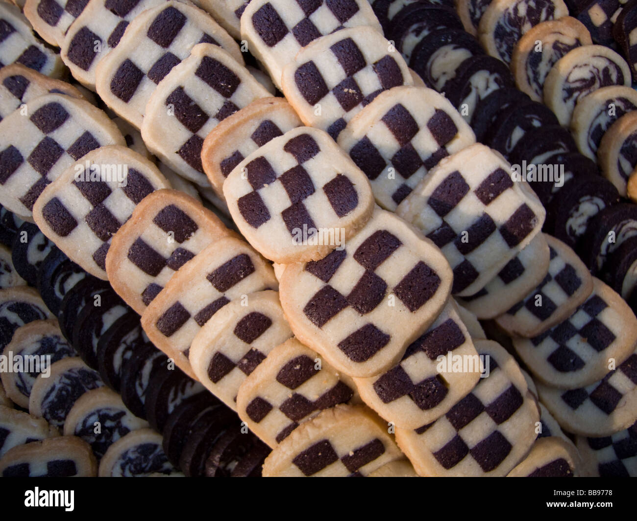 Una collezione di cookie provenienti da un panificio è visto a New York martedì 12 maggio 2009 Richard B Levine Foto Stock