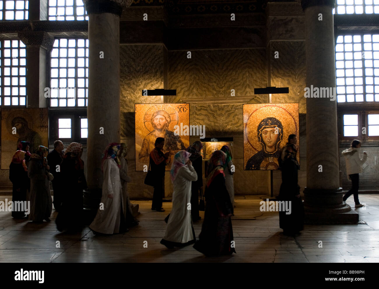 La Hagia Sophia chiesa in Istanbul Turchia Foto Stock