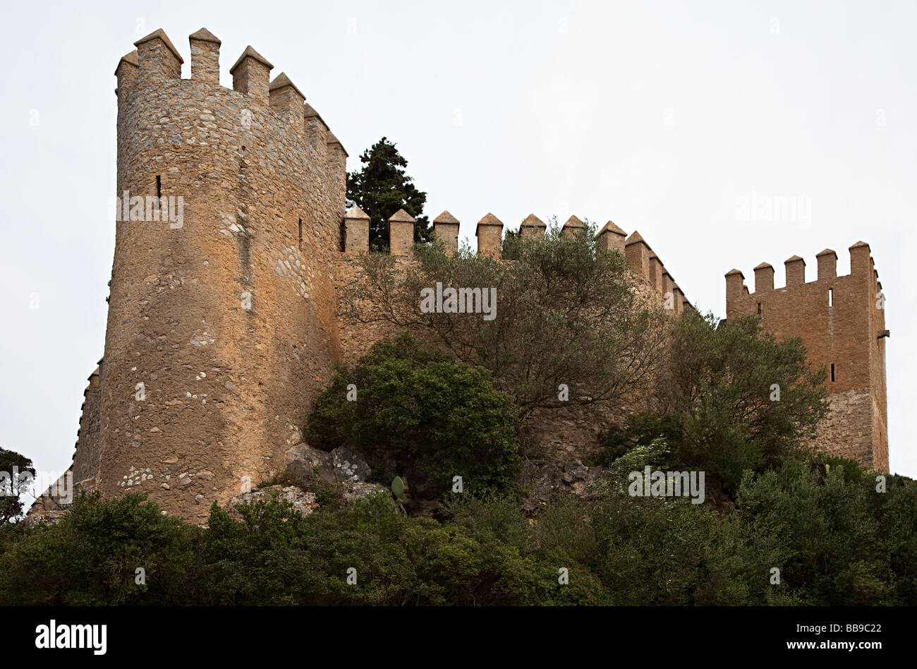 Santuari Sant Salvador Arta Mallorca Spagna Spain Foto Stock