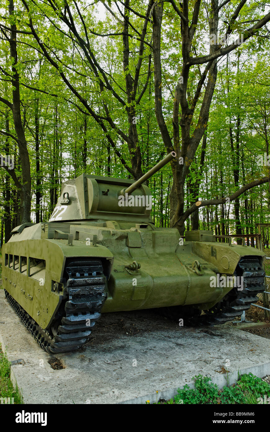 British Matilda III MK IIA serbatoio medio Foto Stock
