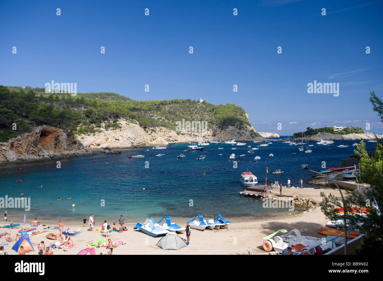 Ibiza Isole Baleari Spagna Foto Stock
