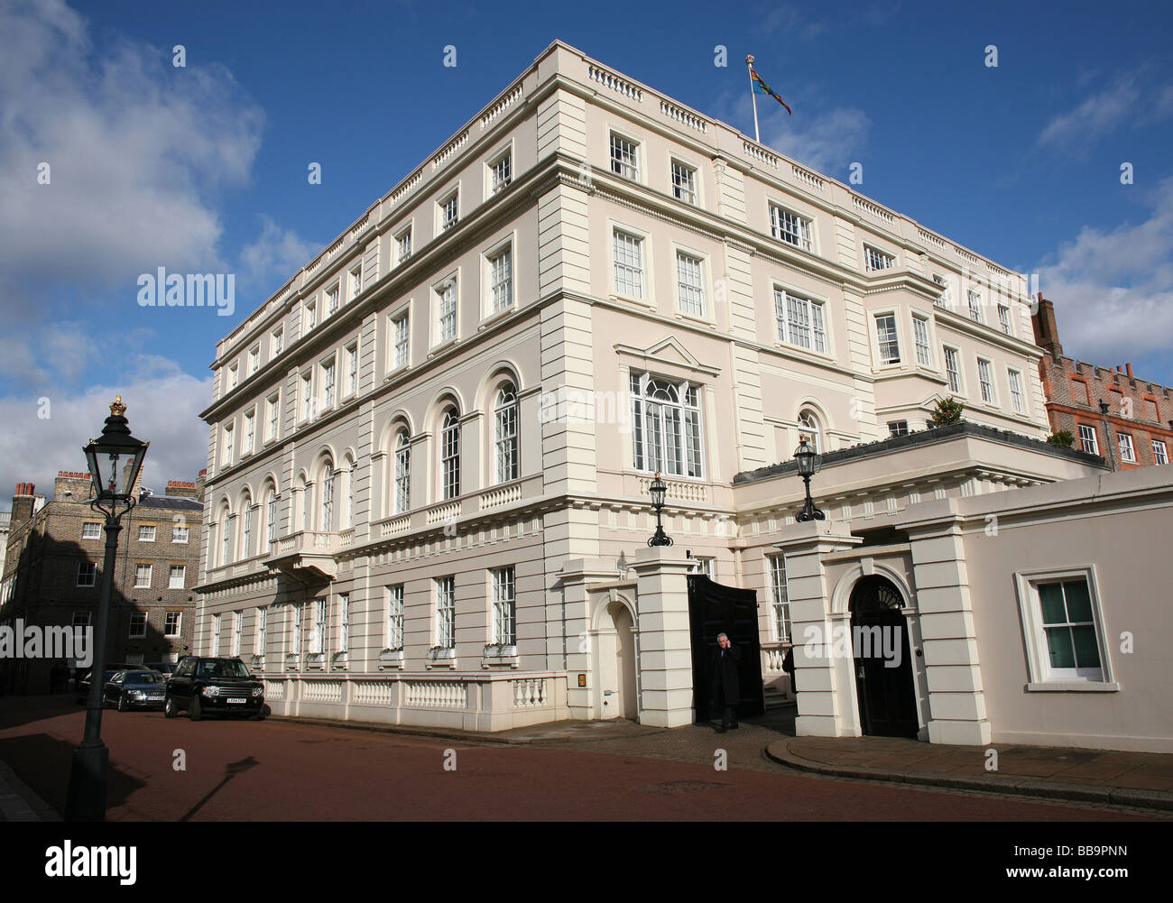 Clarence House La casa di Londra del principe Carlo e Camilla Duchessa di Cornovaglia Foto Stock