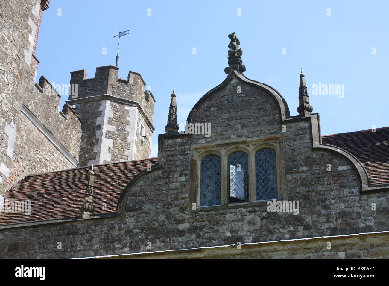 Windows decorativi Foto Stock