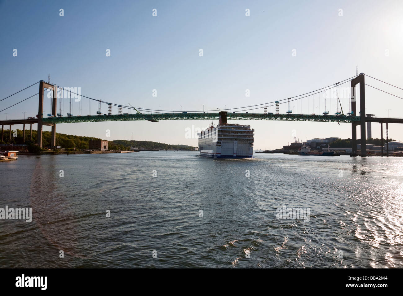 Il traghetto dalla Svezia alla Danimarca di Göteborg Foto Stock