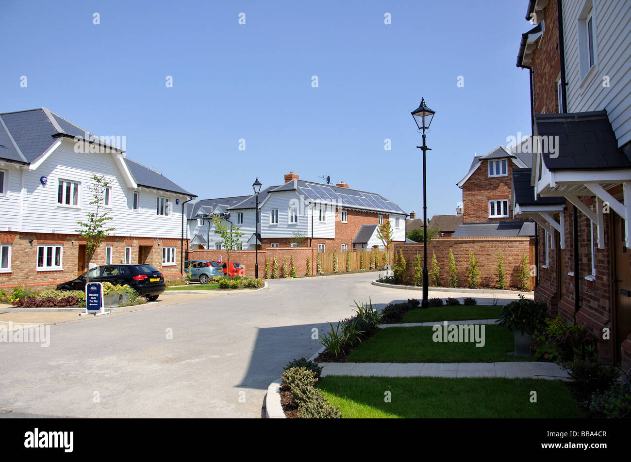 Keston raggiungere Asprey case, Bromley comune, Greater London, England, Regno Unito Foto Stock