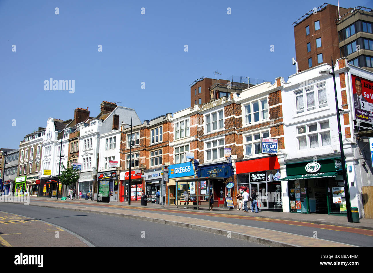 High Street, Bromley, Greater London, England, Regno Unito Foto Stock