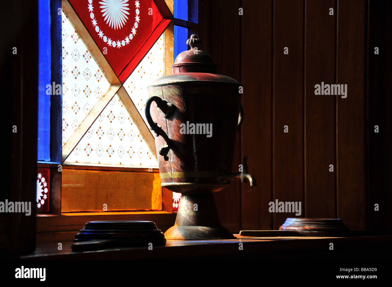 Antica brocca Foto Stock