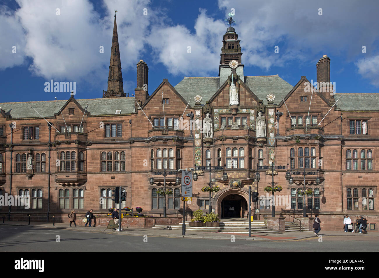 La citta' di Coventry City Council House a Coventry, West Midlands in Inghilterra, Regno Unito Foto Stock