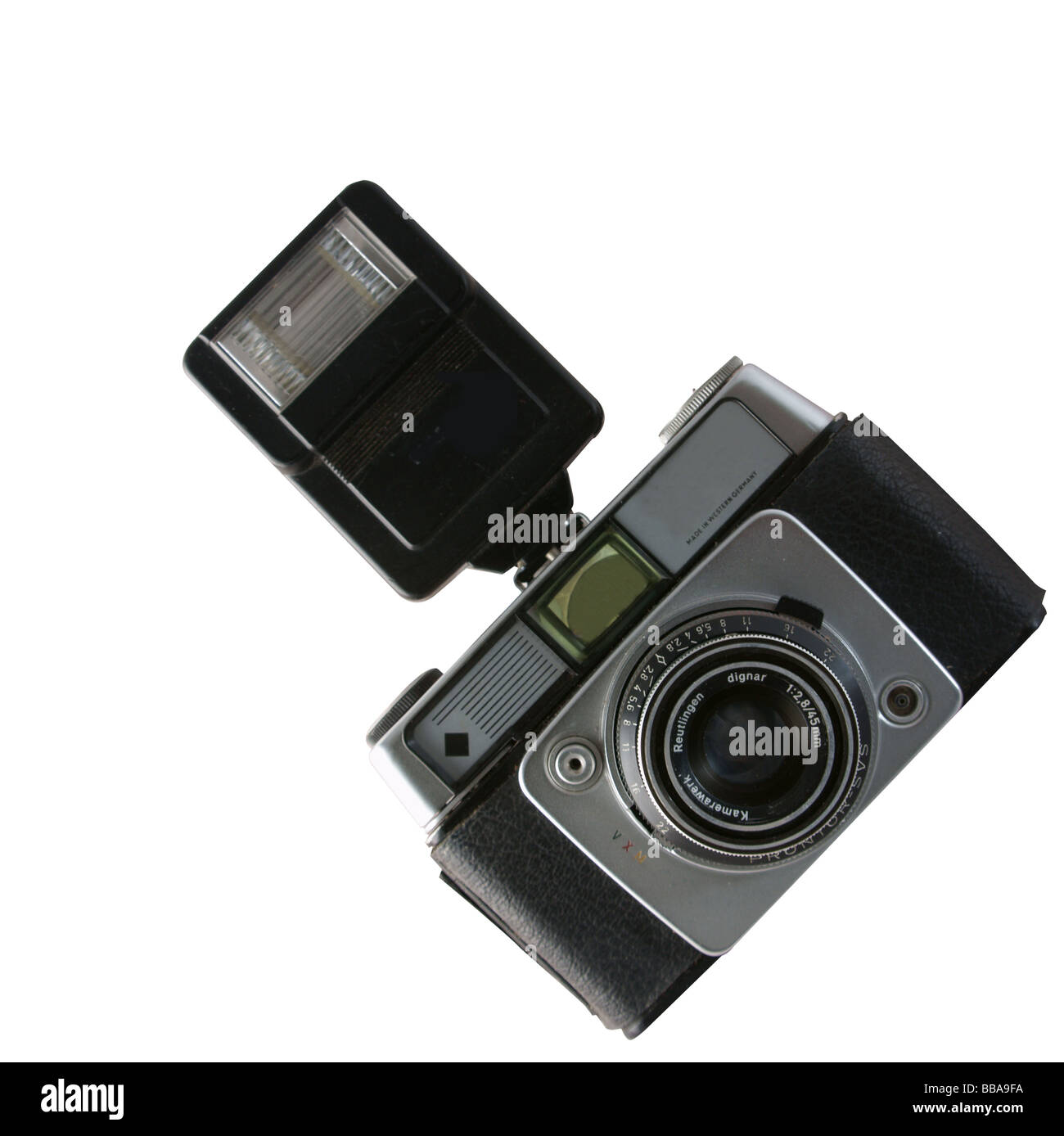 Vecchia macchina fotografica di 35mm Foto Stock