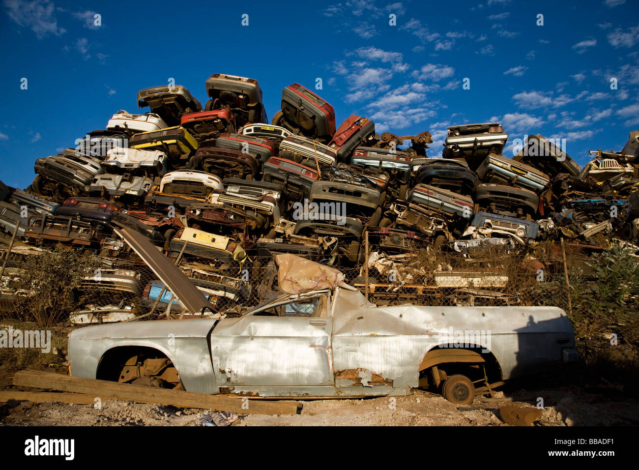 Cantiere di demolizione Foto Stock