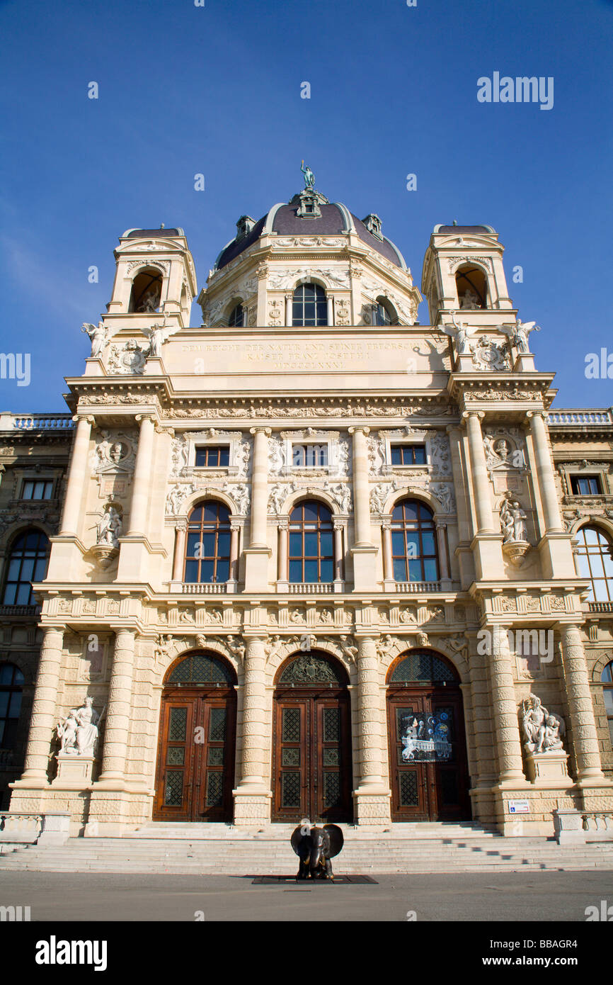 Vienna - museo della storia della natura Foto Stock