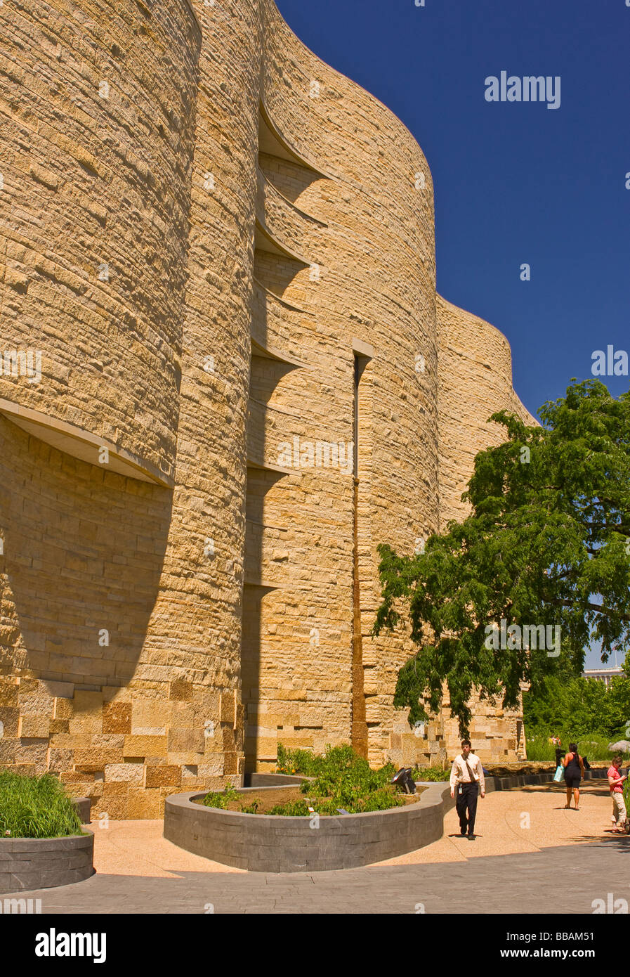 WASHINGTON DC Museo Nazionale degli indiani americani Foto Stock