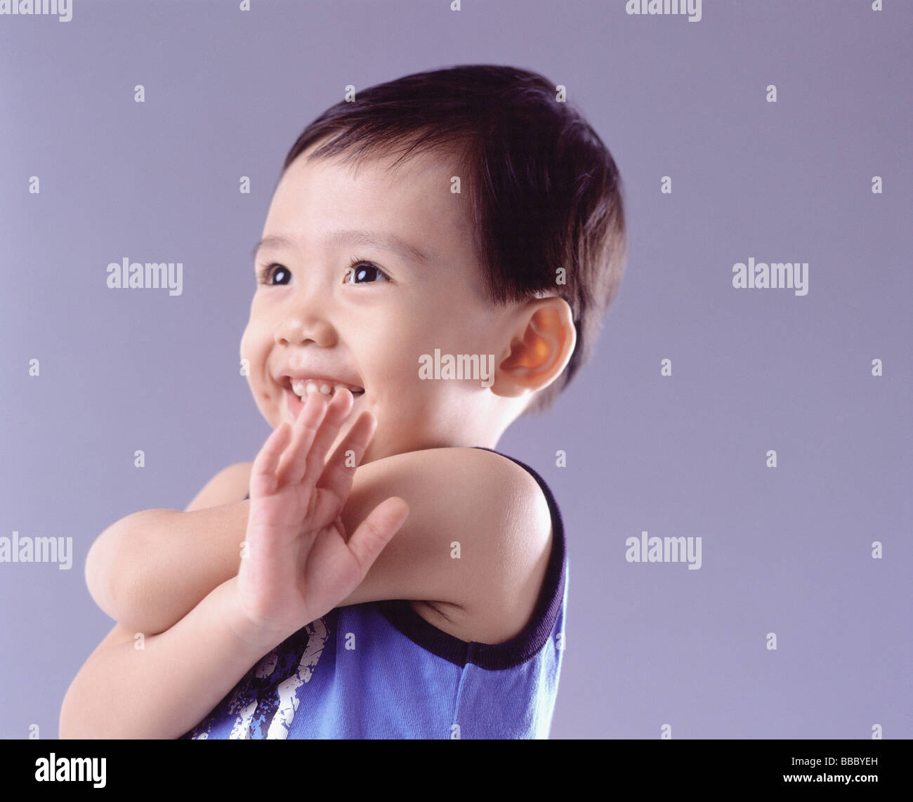 Il ragazzo, 2 anni. Foto Stock