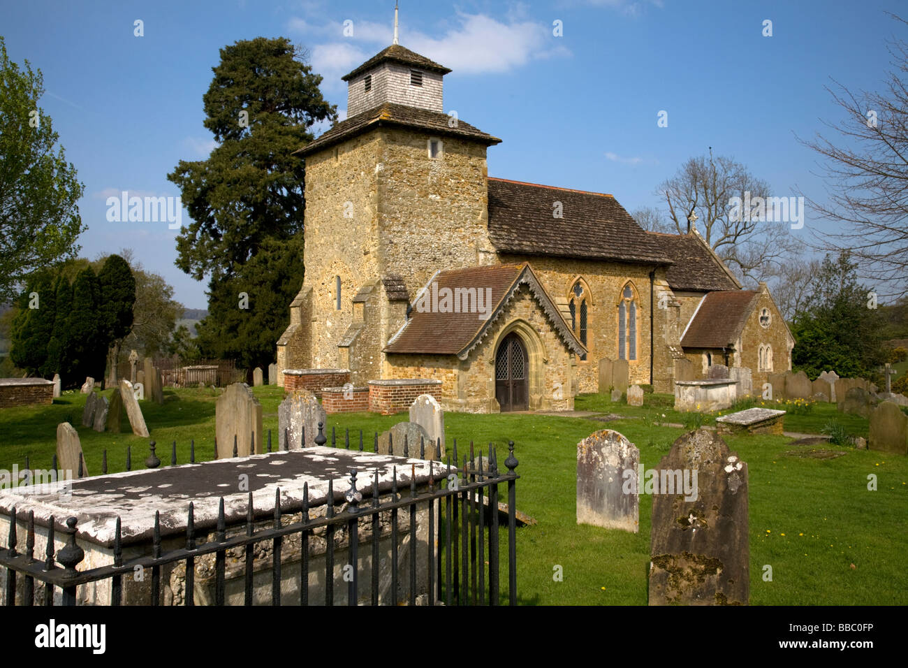 San Giovanni Evangelista Chiesa Wotton Surrey in Inghilterra Foto Stock