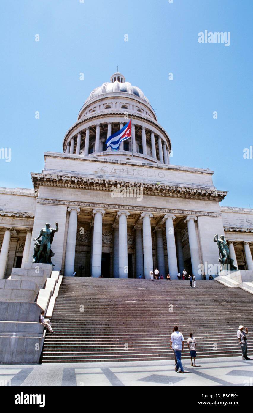 Capitale nazionale di Cuba, noto anche come Capitolio Nacional de la Habana Foto Stock