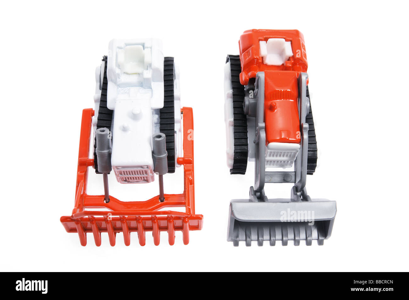 Fattoria giocattolo veicoli Foto Stock