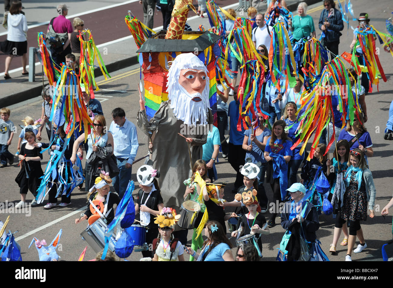 Brighton festival bambini's Parade 2009 Foto Stock