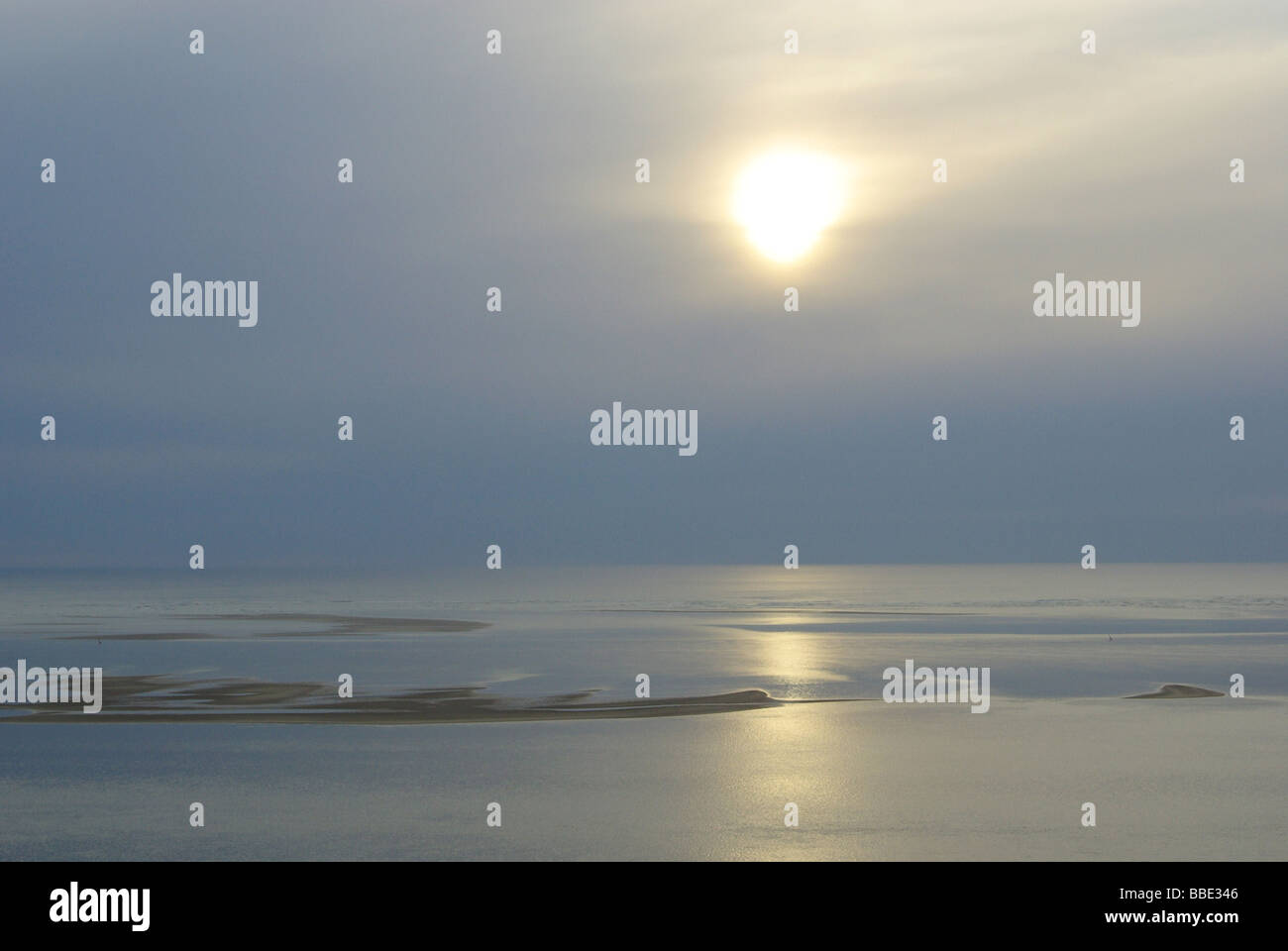 Dune du Pyla Sonnenuntergang Dune du Pyla sunset 03 Foto Stock