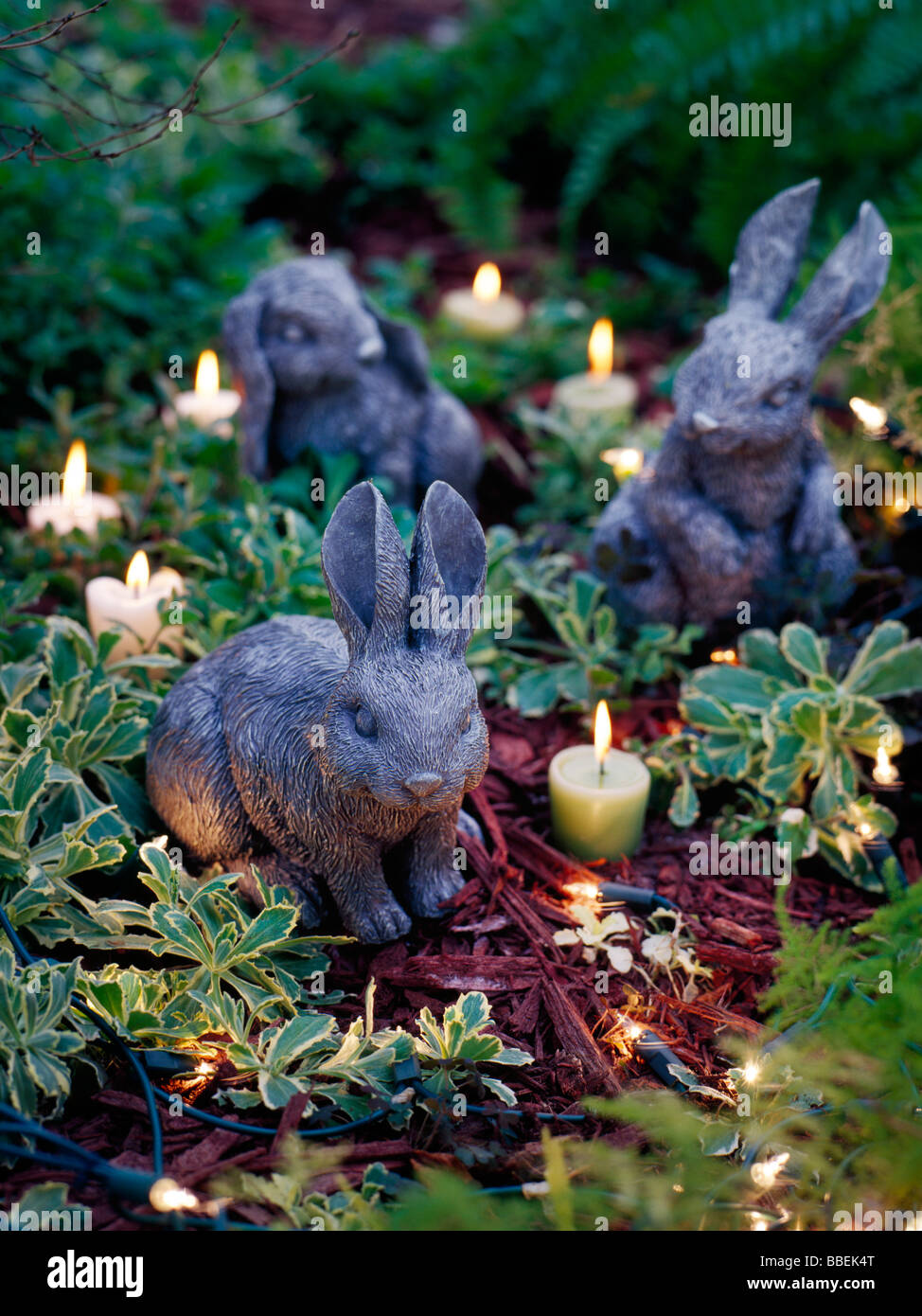 Gruppo di coniglietti pasquali immagini e fotografie stock ad alta