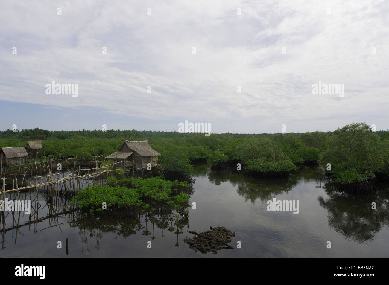 Siargao Island, Surigao del Norte, sull isola di Mindanao, Filippine Foto Stock
