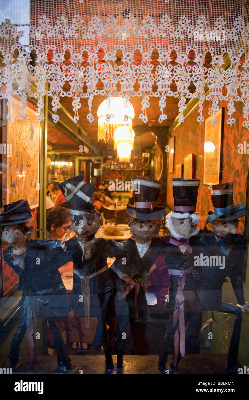 Le Tire Bouchon Ristorante Centro Storico Vieux Lyon Patrimonio Mondiale UNESCO Lyon Rodano Alpi Francia Foto Stock