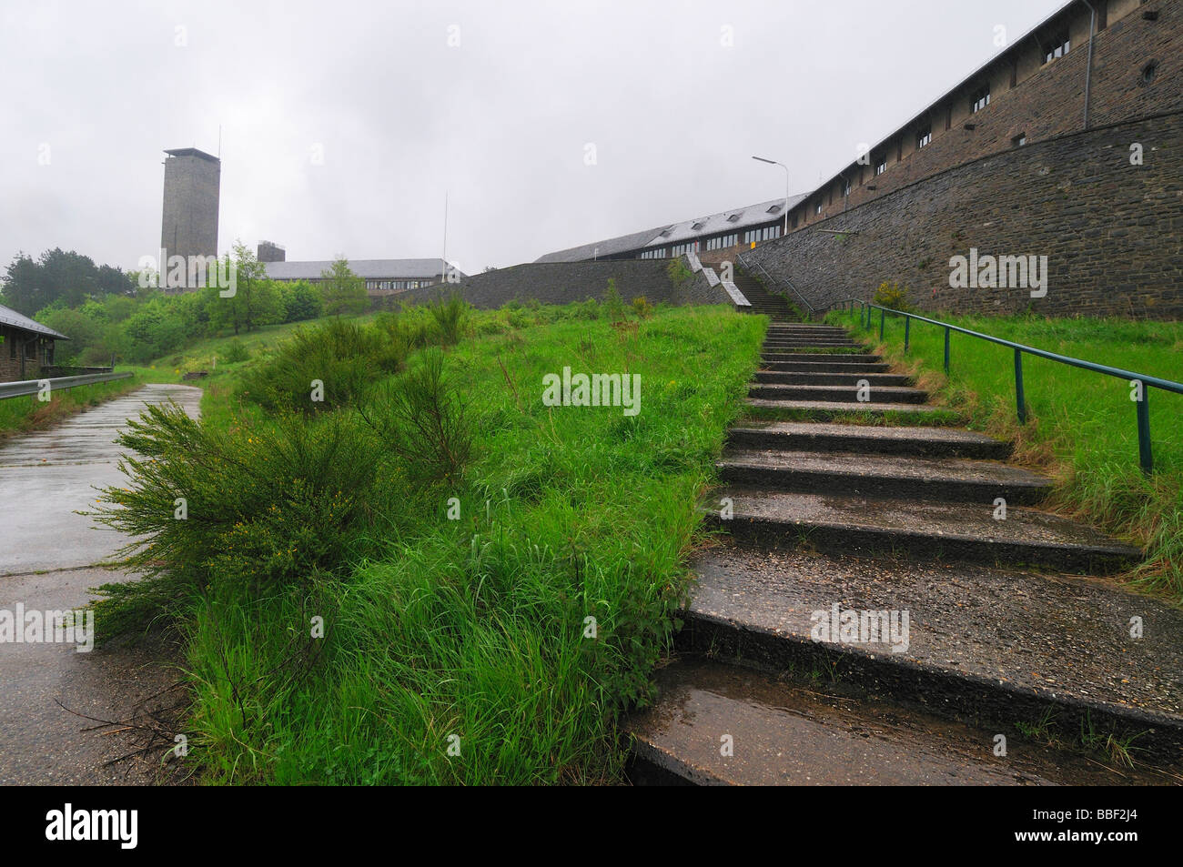 NS Ordensburg Vogelsang, nazista college Foto Stock