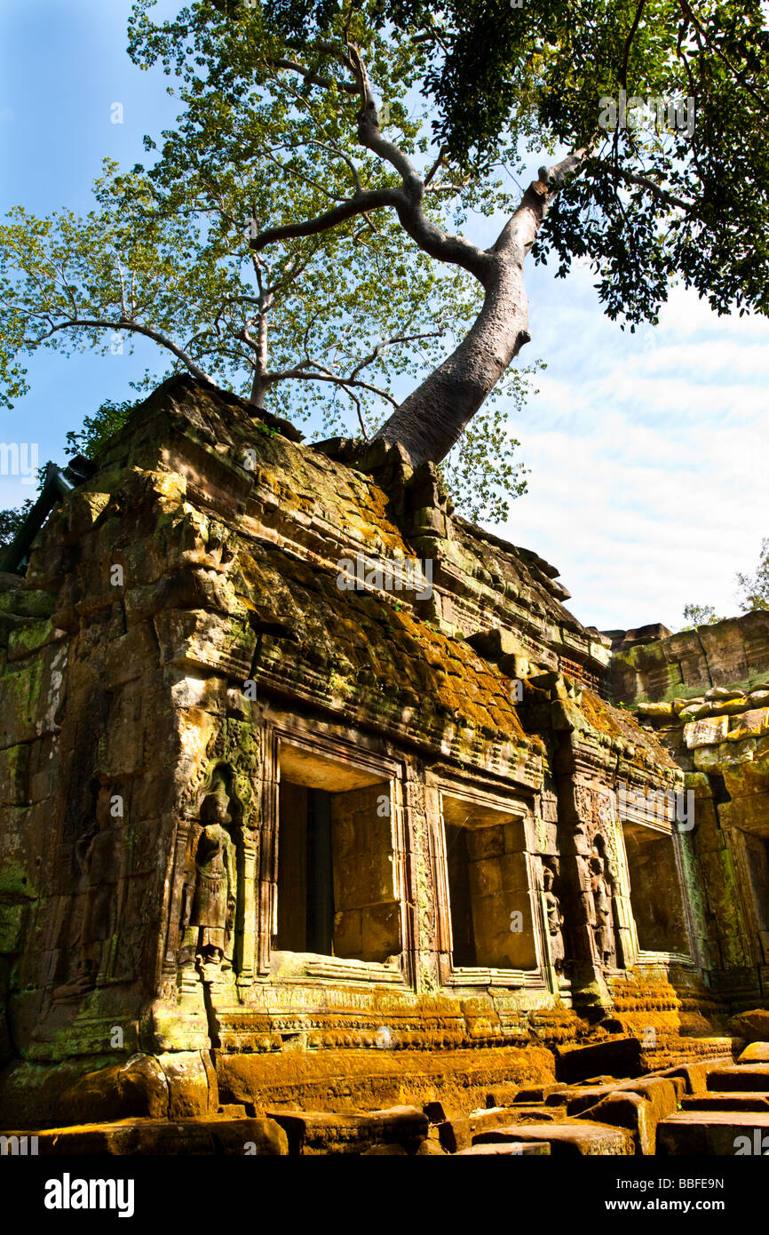 Antica città di Angkor in Cambogia Foto Stock