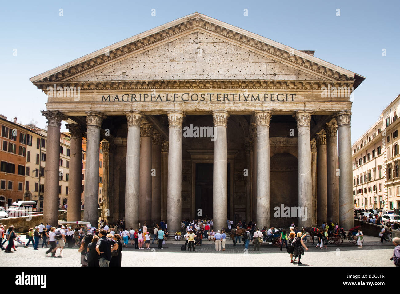Pantheon Roma Foto Stock