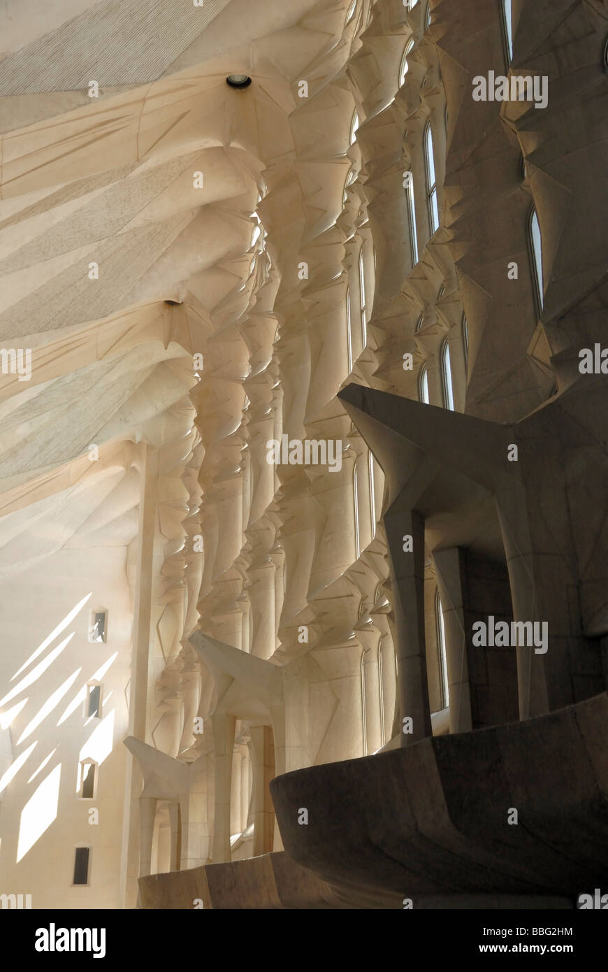 Sagrada familiarità, Barcellona Spagna Foto Stock