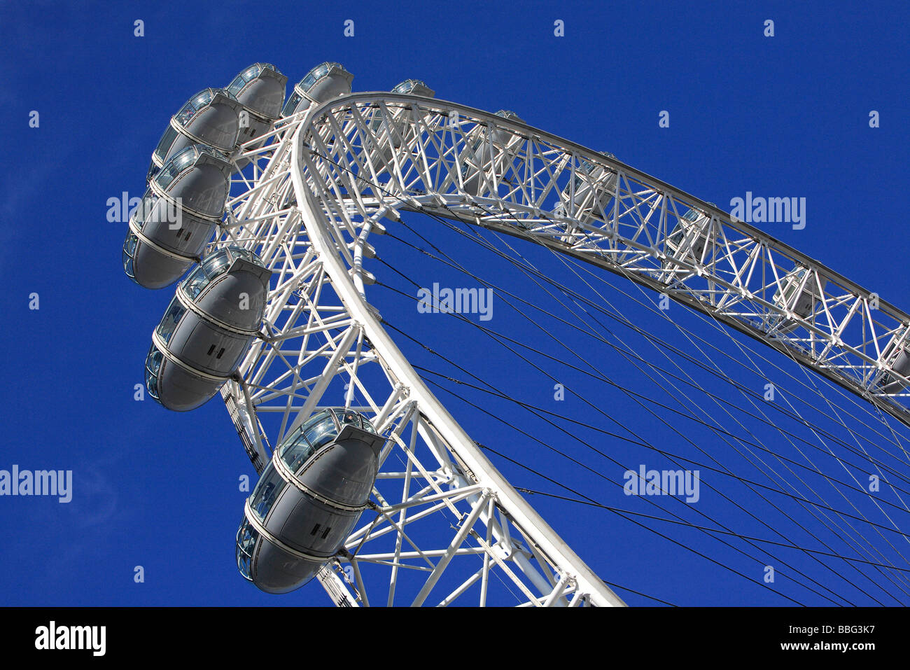 Attrazioni, London Eye Foto Stock