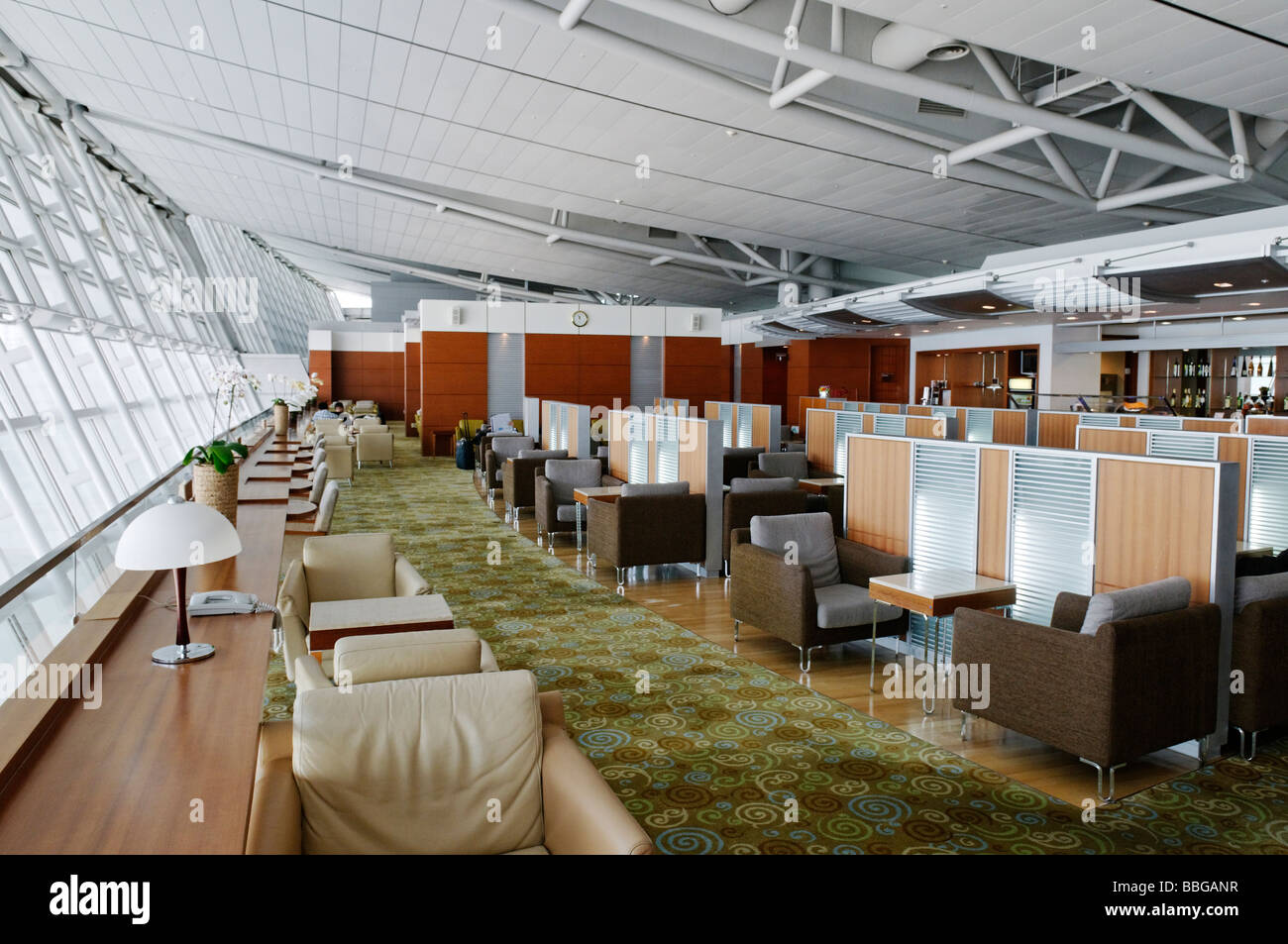 Aeroporto Internazionale di Incheon, Korean Air First Class Lounge, Seoul, Corea del Sud, Asia Foto Stock