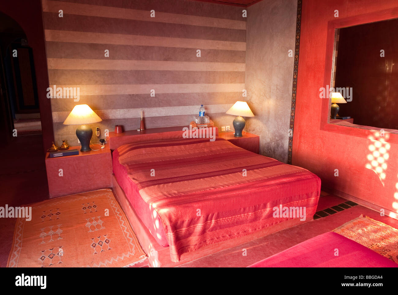 Suite Hotel KSAR MASSA, a sud di Agadir, stile Marocchino architettura, Marocco, Africa Foto Stock