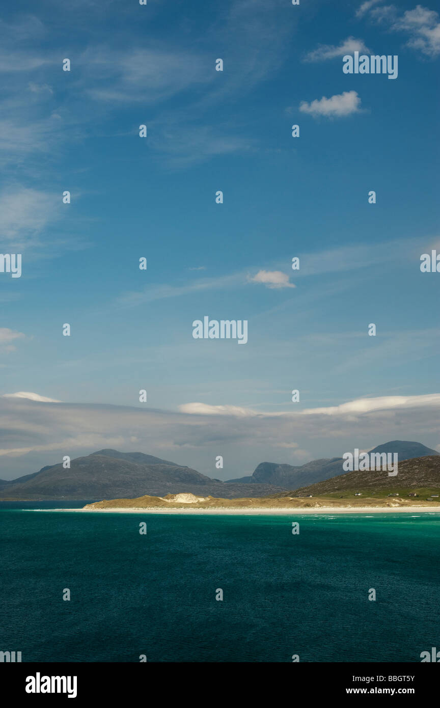 Seilebost beach, Isle of Harris, Ebridi Esterne, Scozia Foto Stock