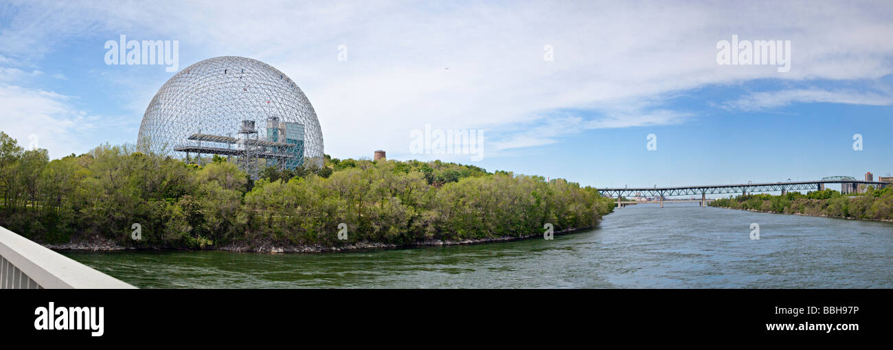 Immagini Stock - La Cupola Geodetica Chiamato Montreal Biosfera È