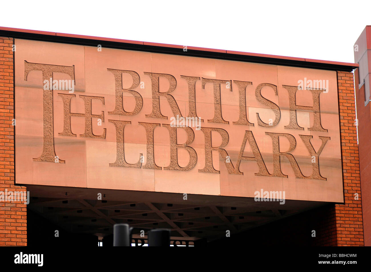 La British Library di Londra, Gran Bretagna, Regno Unito Foto Stock