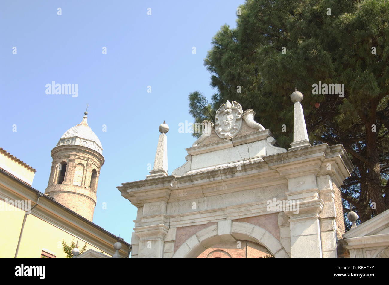 Gateway - alla Basilica di Sant'Apollinare Nuovo Foto Stock