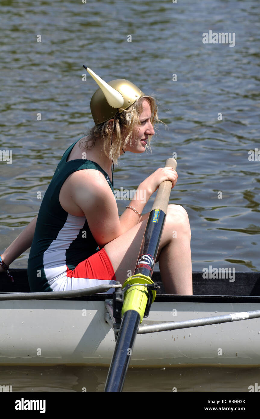 Oxford University Estate ottavi di canottaggio Foto Stock