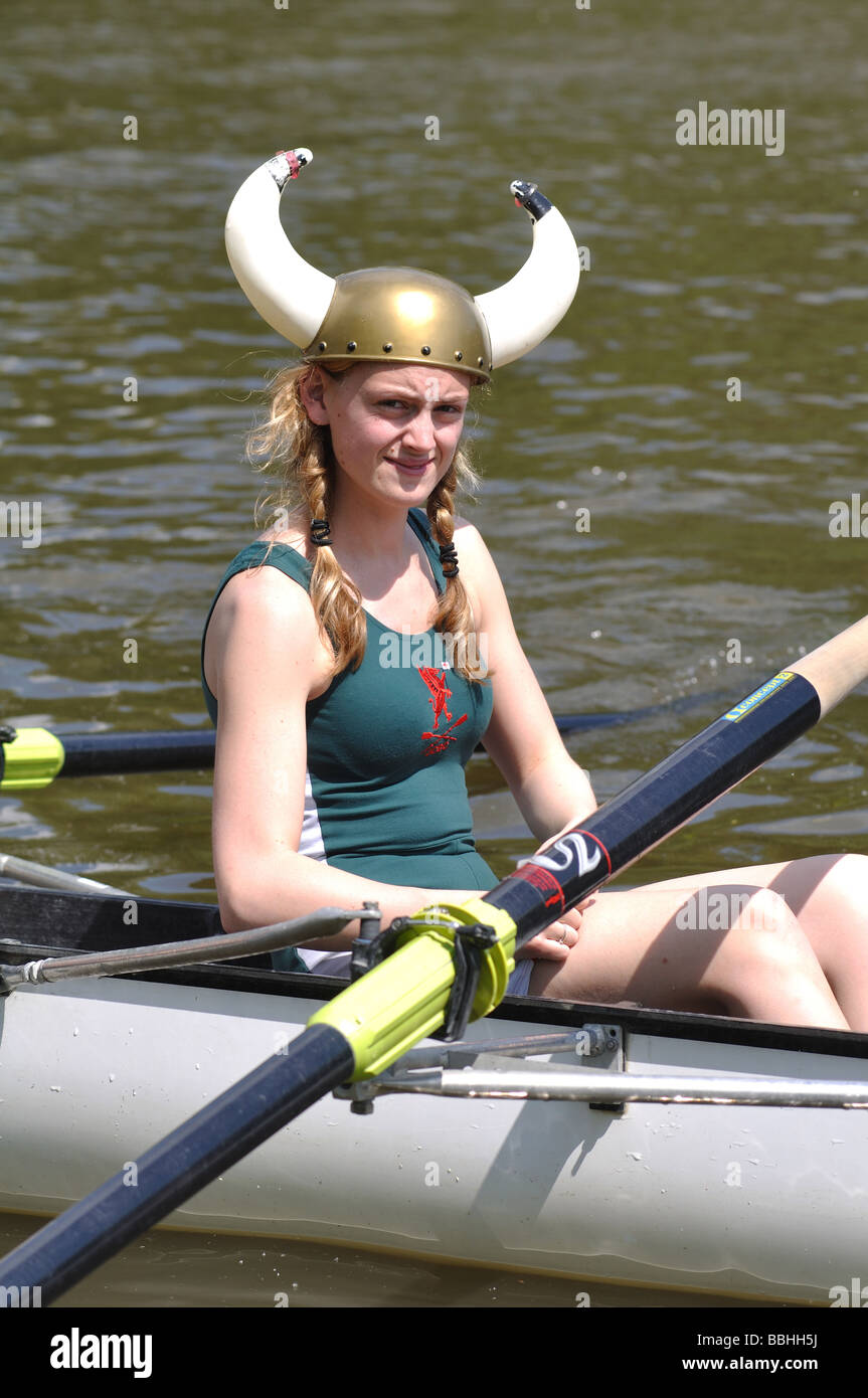 Oxford University Estate ottavi di canottaggio Foto Stock
