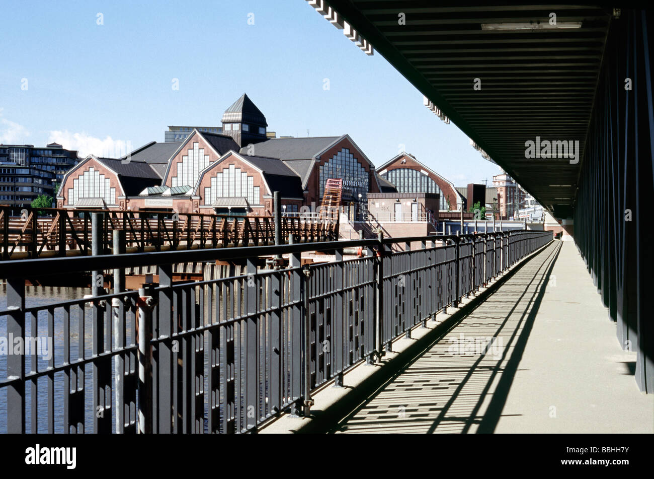 29 maggio 2009 - Deichtorhallen a Zollkanal nella città tedesca di Amburgo. Foto Stock