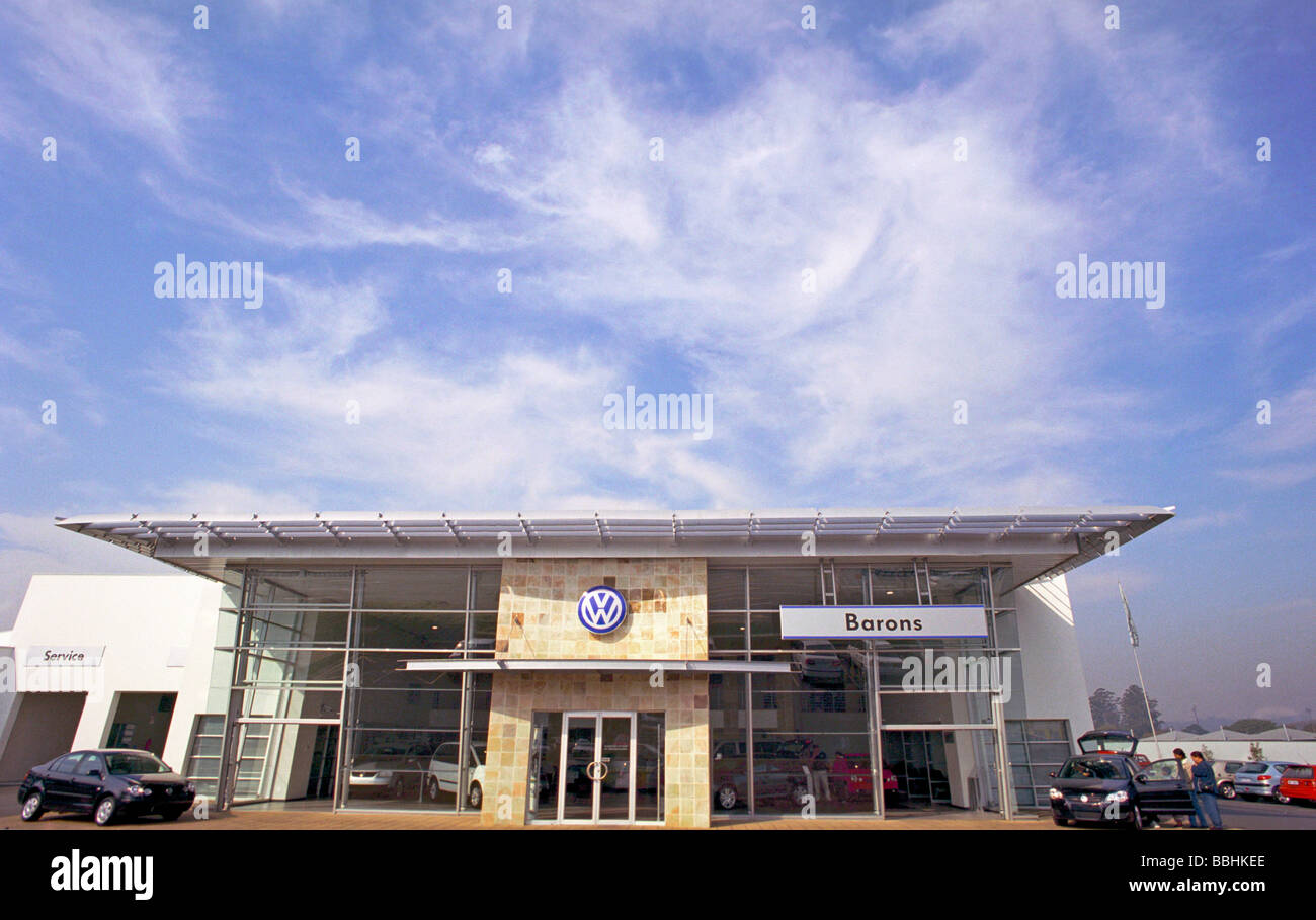 Lo sviluppo è venuto a Pietermaritzburg una volta un campo di polo e un santuario degli uccelli questa zona della città è diventata una sistemazione Foto Stock