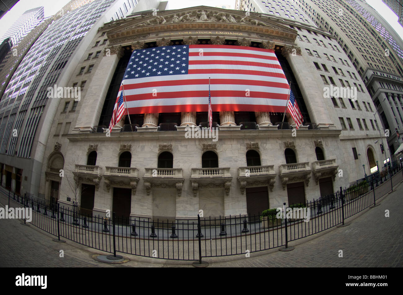 Il New York Stock Exchange su Domenica 24 maggio 2009 Frances M Roberts Foto Stock